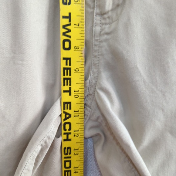 Oakley Shorts Mens 30 Tan Chino Flat Front - Picture 5 of 8